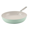 Hard Anodized 12.25" Nonstick Ceramic Frying Pan - Pistachio