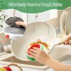 Kitchen Cleaning Pad, 5 pcs/set Scratch Resistant Kitchen Scouring Pads for Washing Dishes, Ecofriendly Anti-scratch Dishware Scrubber