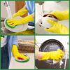 Kitchen Cleaning Pad, 5 pcs/set Scratch Resistant Kitchen Scouring Pads for Washing Dishes, Ecofriendly Anti-scratch Dishware Scrubber