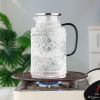 1600 ML Cooling Water Kettle Tea Pot Coffee Pot With 4 Cups Large Capacity Water Kettle Set
