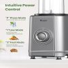 1200W Blender for Shakes and Smoothies, VEWIOR Personal Blender with 6 Blades, 22 oz * 2 BPA-Free To-go Cups