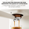 PSCM3120 1350W Semi-automatic Espresso Machine Espresso Machine Cold / Hot Epresso 20Bar (ULKA) High pressure pump pressure temperature regulation
