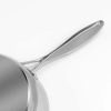 SOGA Stainless Steel Fry Pan 20cm Frying Pan Induction FryPan Non Stick Interior