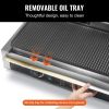 VEVOR Commercial Panini Press Grill Electric Sandwich Maker Griddle Plate 19"x9"
