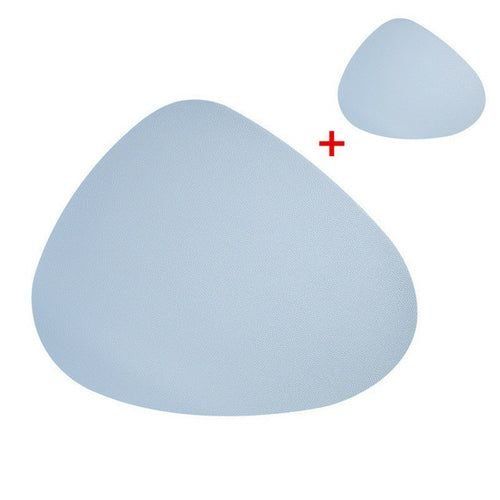 Placemat Table Mat Tableware Pad Pu Leather Waterproof Heat Insulation