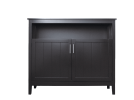 Kitchen storage sideboard and buffet server cabinet-White