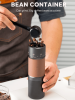 hand shaking coffee bean grinder bean bin large capacity 30g N gear grinding control coffee powder specifications sharp pure steel core 38mm taper kni