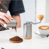 hand shaking coffee bean grinder bean bin large capacity 30g N gear grinding control coffee powder specifications sharp pure steel core 38mm taper kni