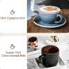 300W Multifunctional cold / hot milk foam 300ml Fully Automatic Milk Heater 360° rotating base SUS304 without BPA adjustable temperature and thickness