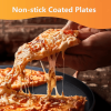 PSQL25RB 1600W Portable Pizza Machine 16 inch Electric Pizza Oven 420 Pizza oven 4 minute Pizza Knob Control Control