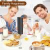 Electric Milk Frother Home Kitchen, Appliances, Handheld Egg Beater Household Supplies, Summer Cordless Coffee Bean Blender for Smoothies, Latte