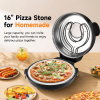 PSQL25RB 1600W Portable Pizza Machine 16 inch Electric Pizza Oven 420 Pizza oven 4 minute Pizza Knob Control Control