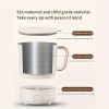 Portable Travel Kettle, Collapsible Electric Hot Pot, Mini Heating Cup with Insulation,  Dual Voltage,  Airplane & High-Speed Train Friendly