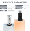 450W electric milk foam, cold sparkling chocolate mixer, cold / hot latte cappuccino 300ml, milk heater 360°