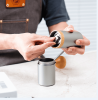 hand shaking coffee bean grinder bean bin large capacity 30g N gear grinding control coffee powder specifications sharp pure steel core 38mm taper kni