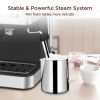 Geek Chef Espresso Machine - 20 Bar Pump Coffee Maker with Milk Frother