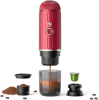 Wireless heated Coffee maker 100W Car Coffee Machine Nepresso / DoIce-Gust Capsule (Nestle) + coffee powder 2in1 extraction espresso 150 cups 7500 mAh